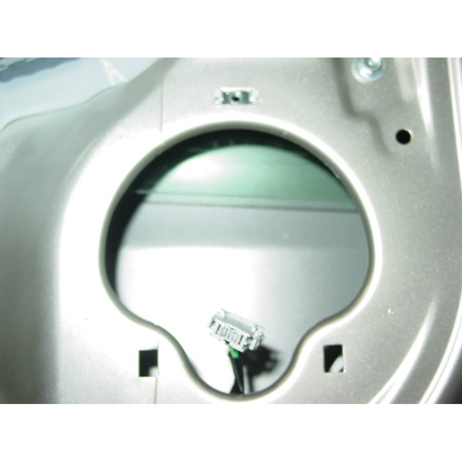 2010 Honda CRV LX Front speaker removed