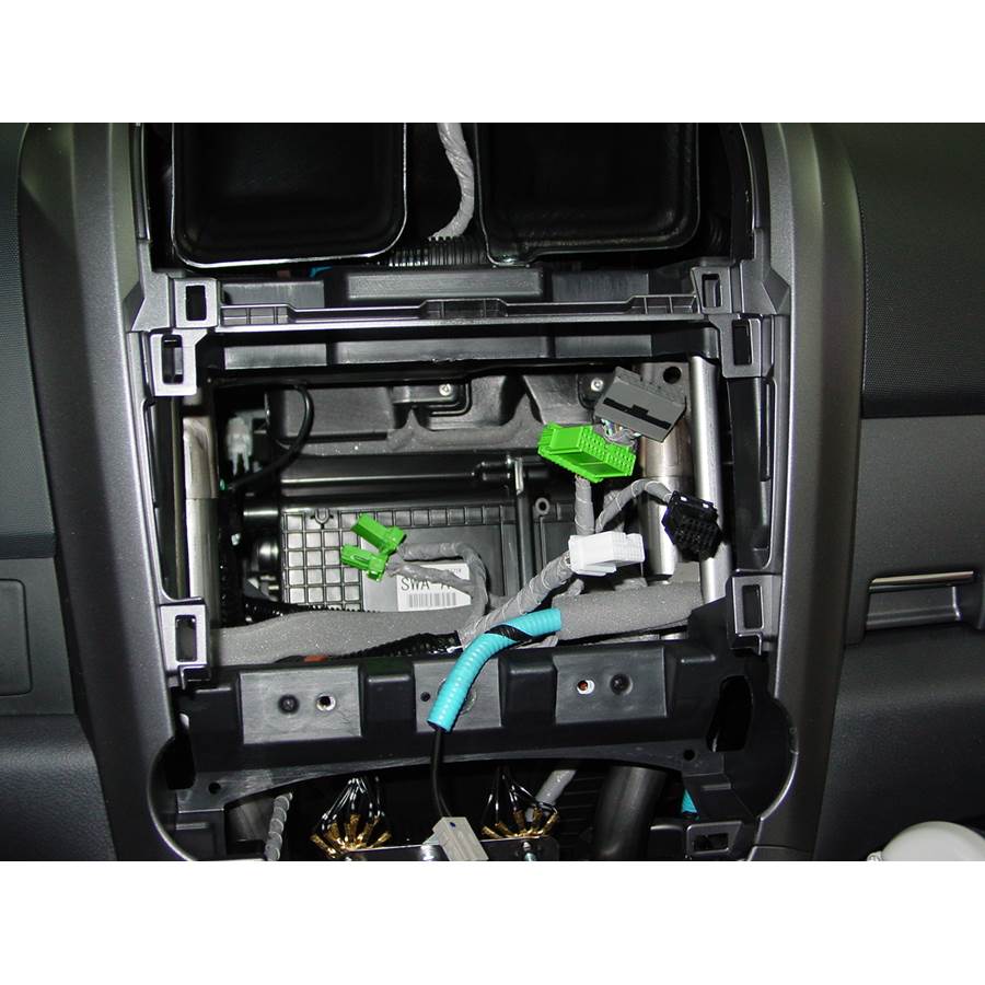 2010 Honda CRV LX Factory radio removed