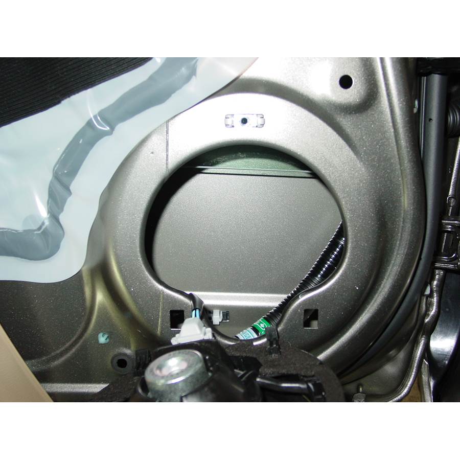 2010 Honda Civic DX Front speaker removed