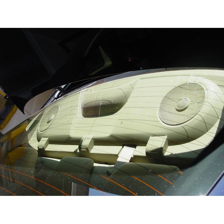 2010 Honda Civic DX Rear deck speaker location