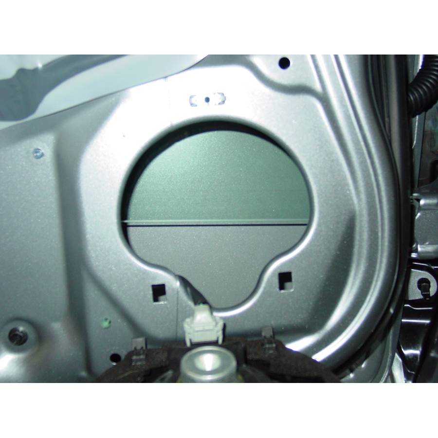 2010 Honda Fit Sport Front speaker removed