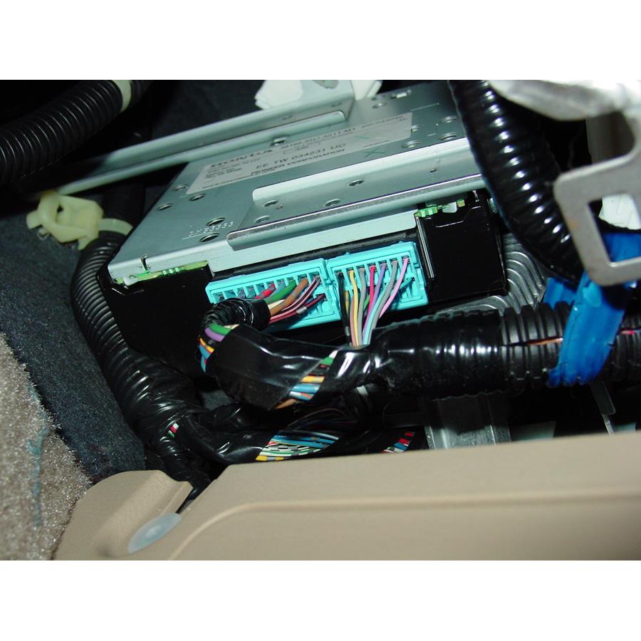 2010 Honda Odyssey Factory amplifier