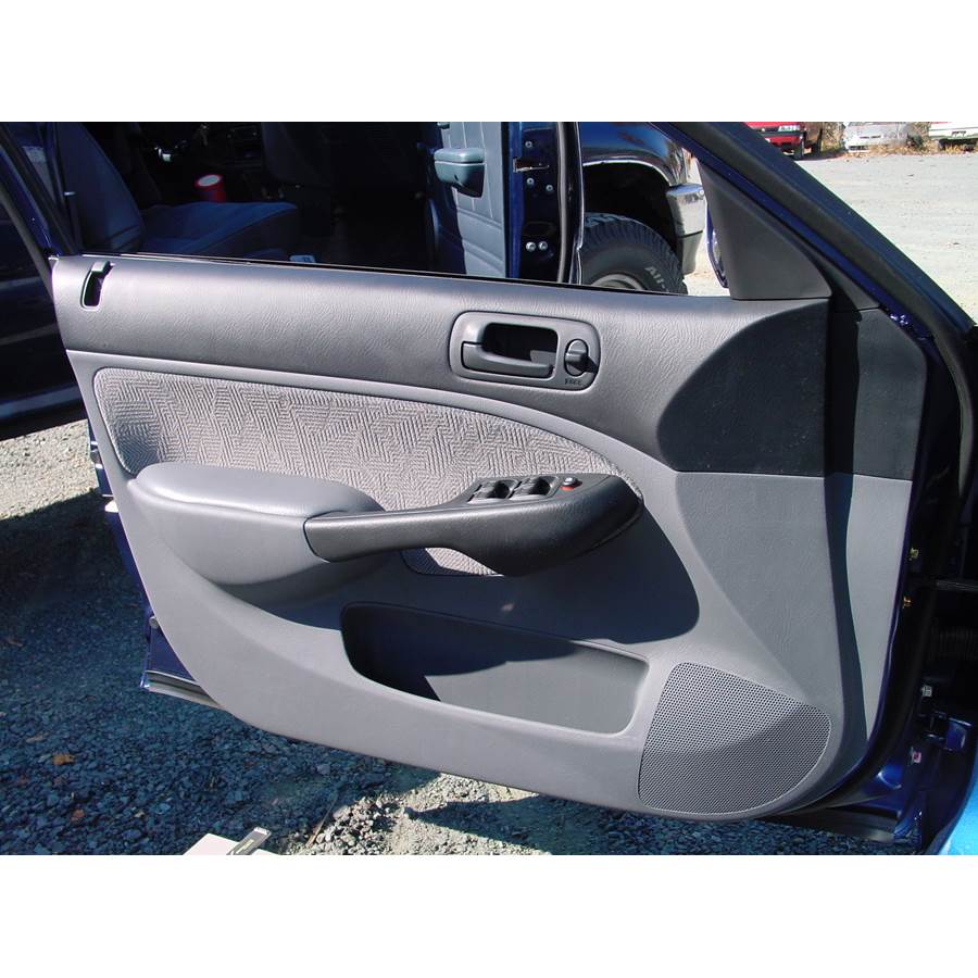 2003 Honda Civic Hybrid Front door speaker location