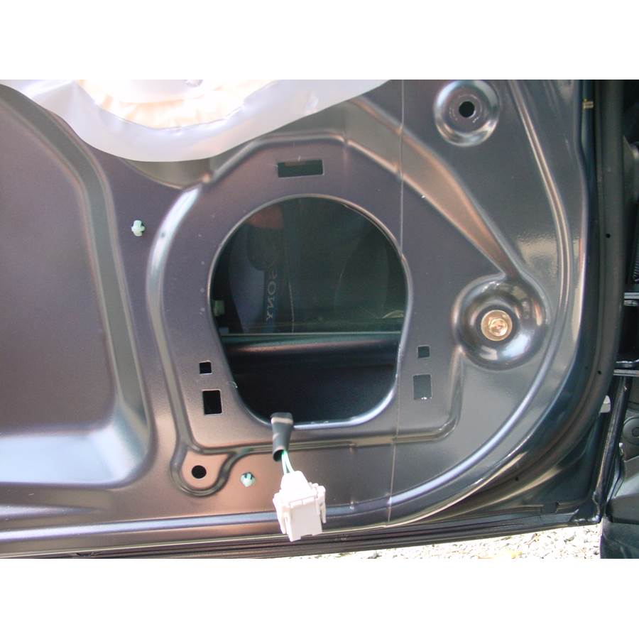 2006 Honda Accord VP Front speaker removed