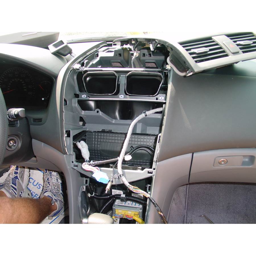 2006 Honda Accord VP Factory radio removed