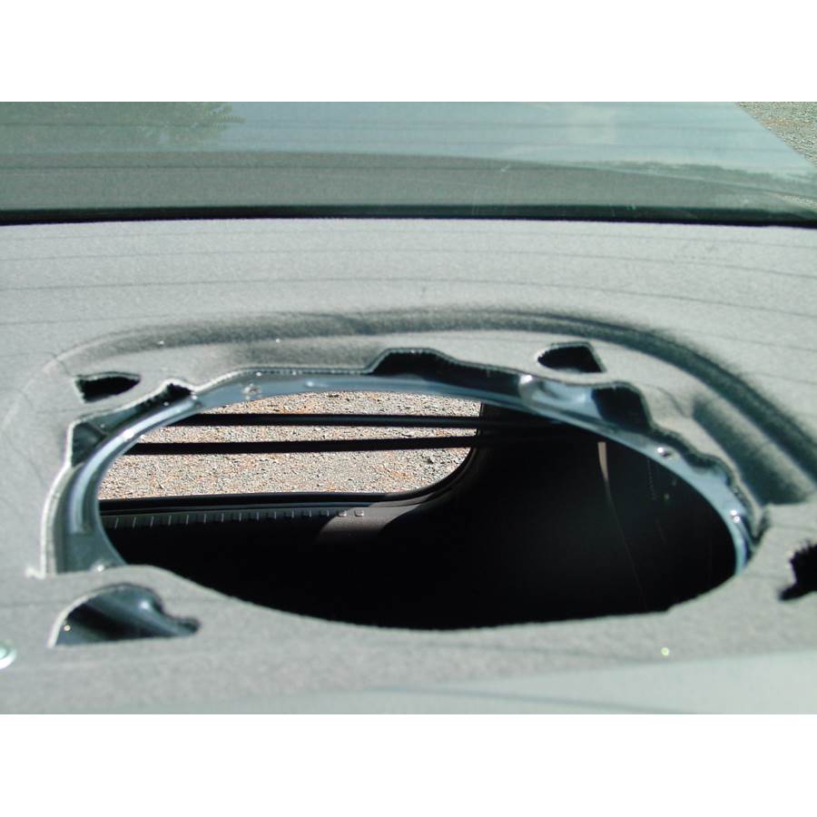 2006 Honda Accord VP Rear deck speaker removed
