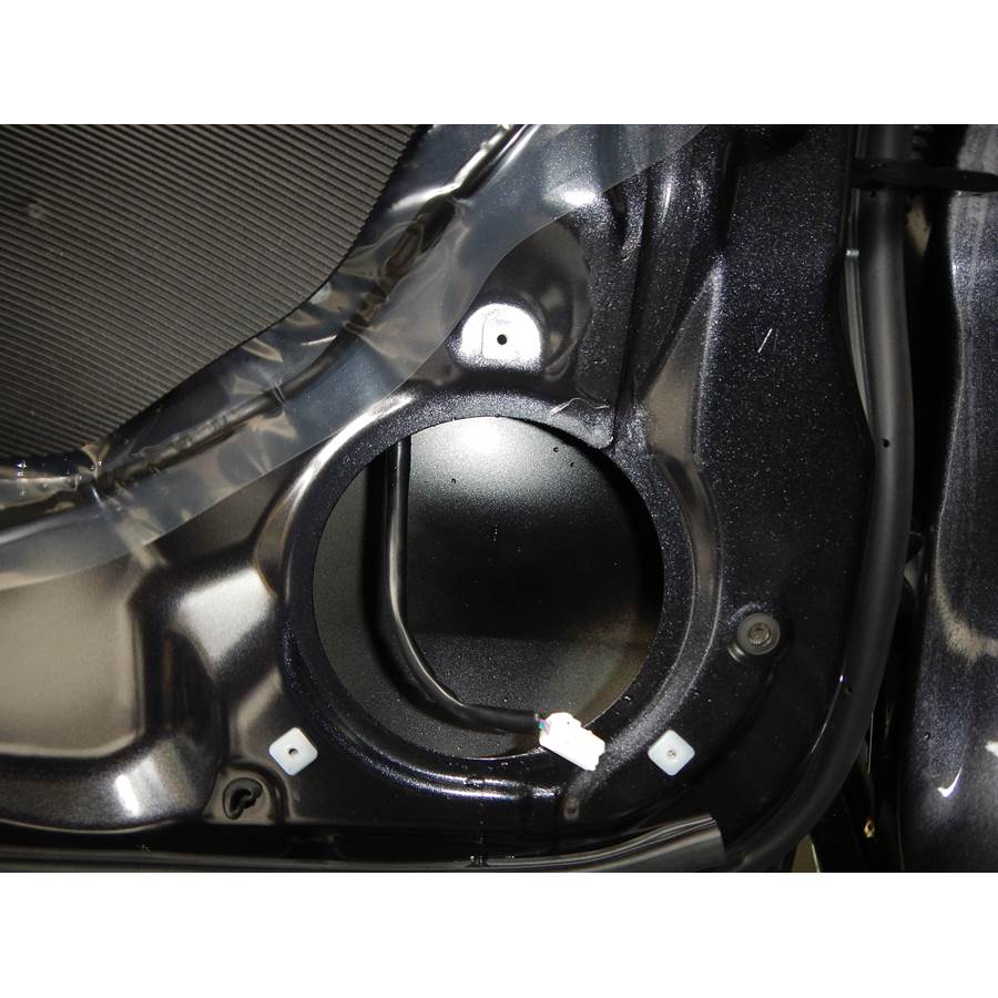 2019 Subaru WRX Rear door speaker removed