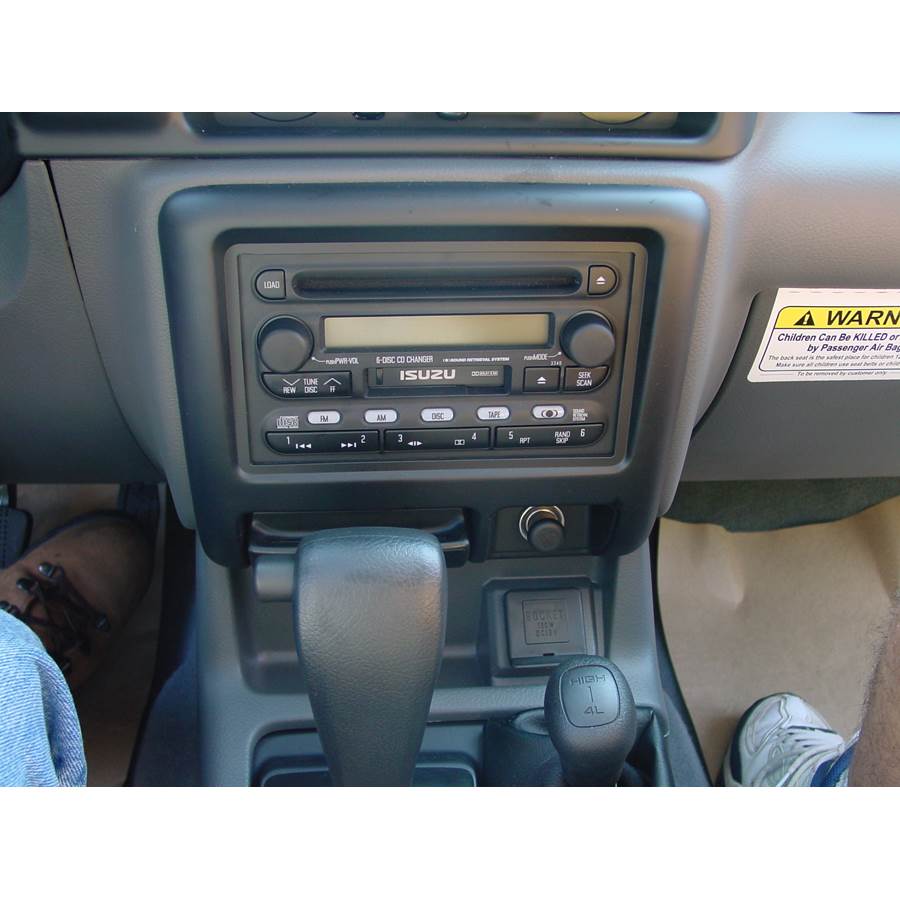 2001 Isuzu Rodeo Factory Radio