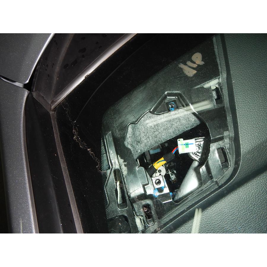 2017 Hyundai Sonata Limited Dash speaker removed