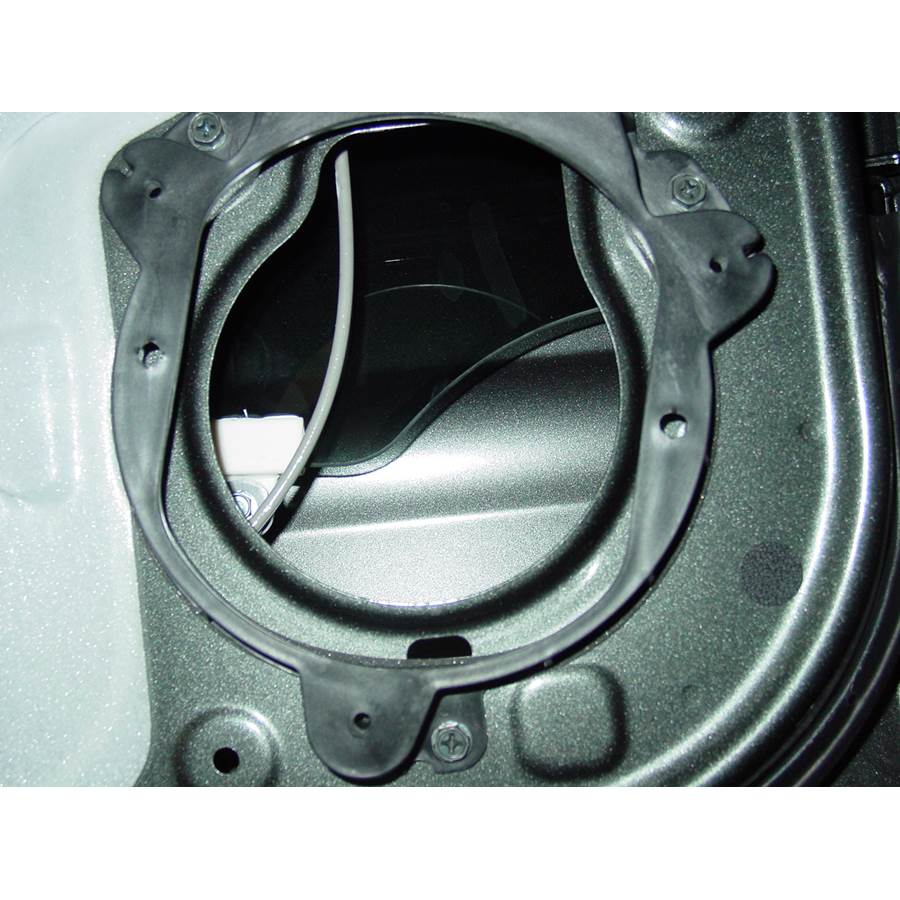 2011 Nissan Frontier SV Rear door speaker removed
