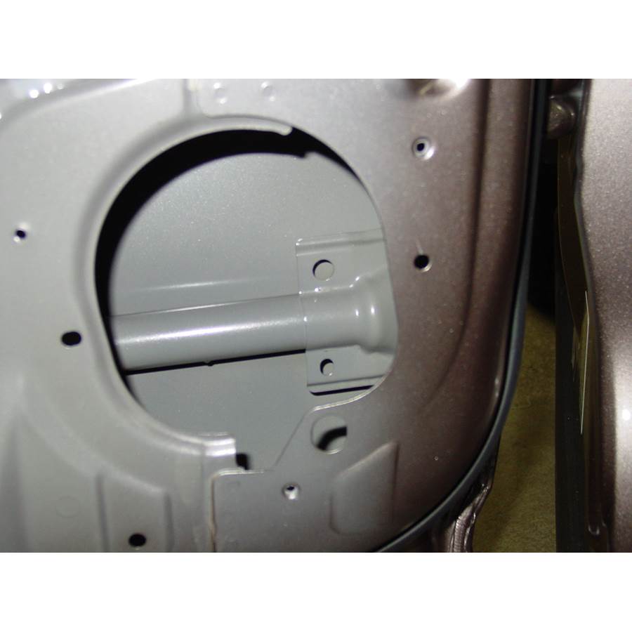 2010 Nissan Murano Rear door speaker removed