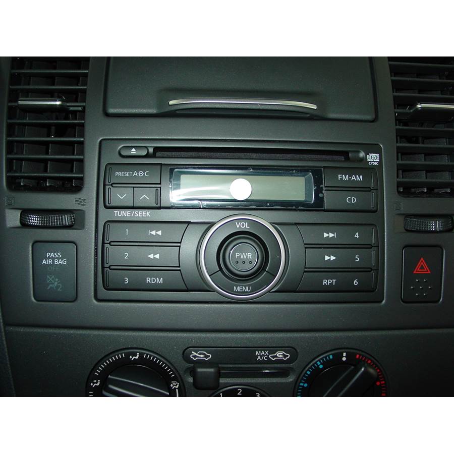 2010 Nissan Versa Other factory radio option