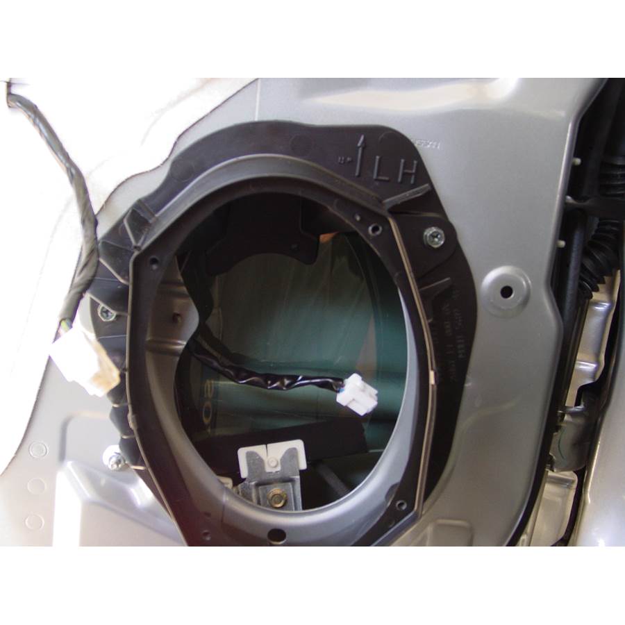 2008 Nissan Sentra Front speaker removed