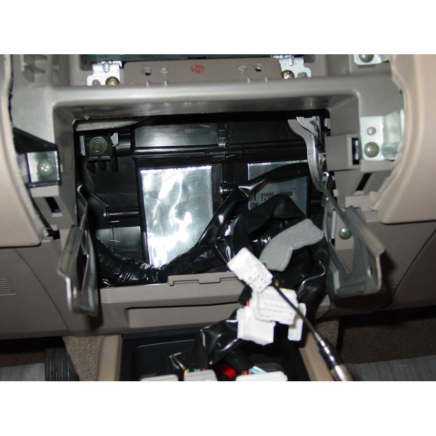 2006 Nissan Murano Factory radio removed