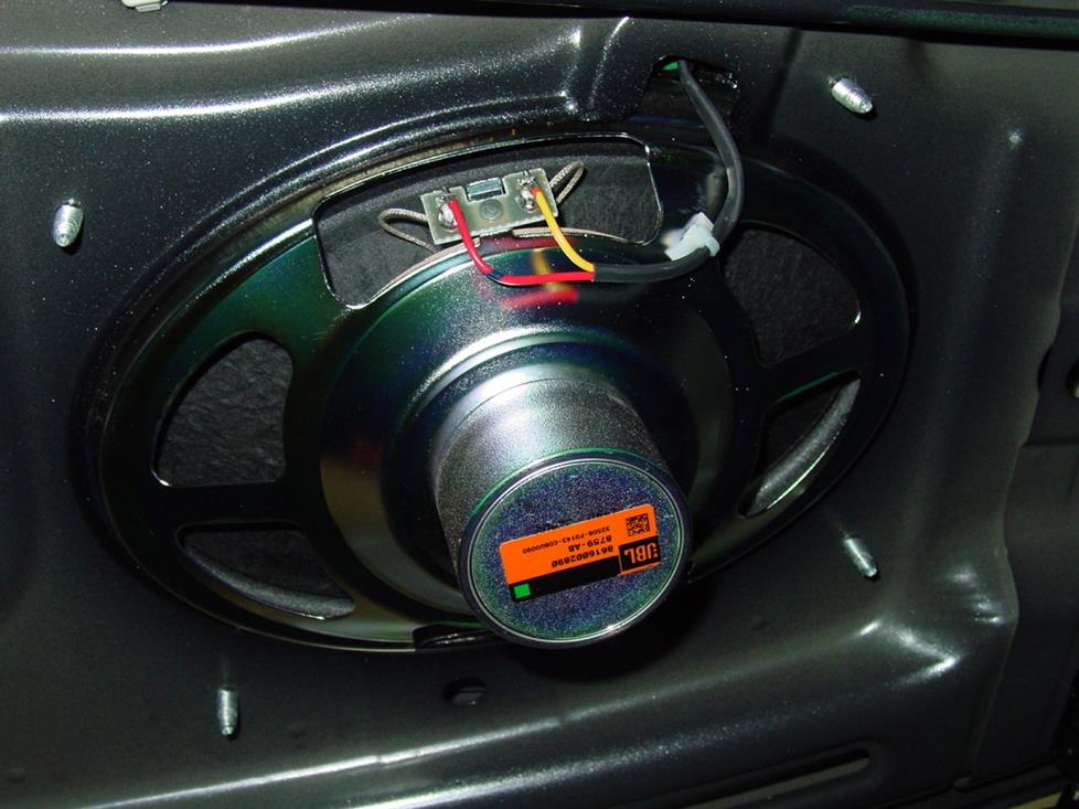 Toyota Corolla rear deck speakers