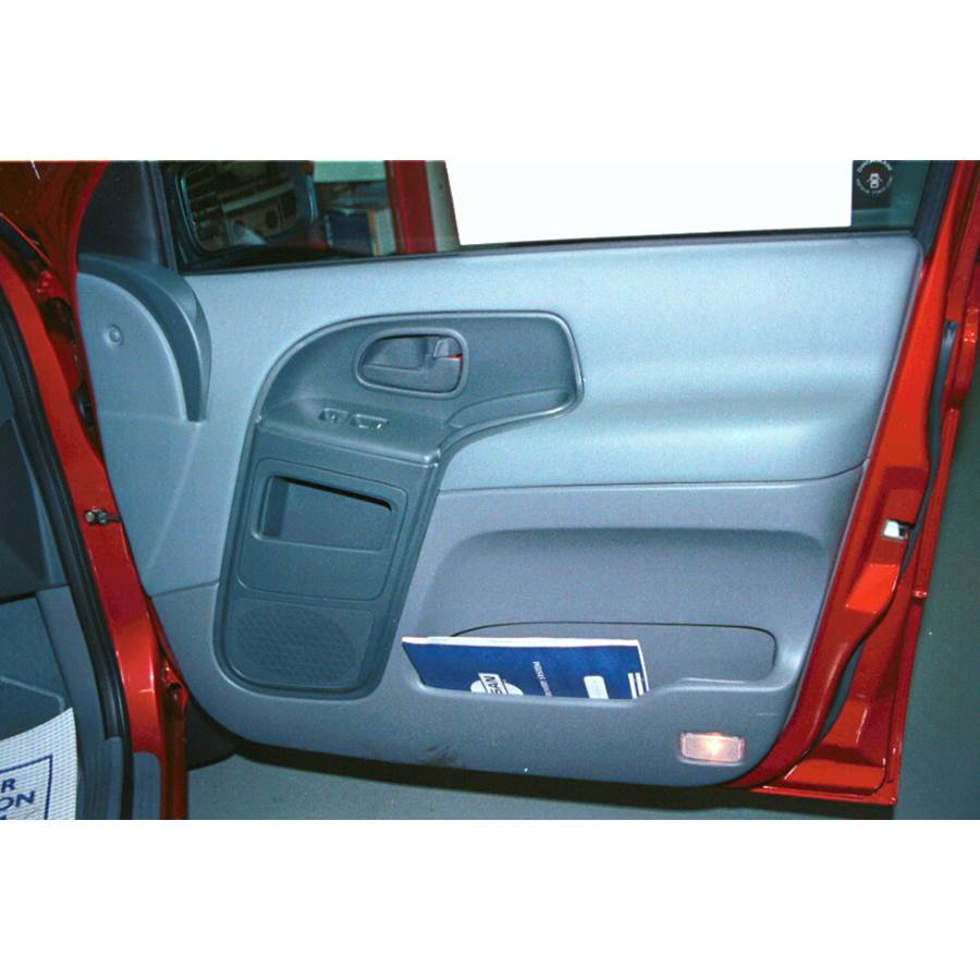 2001 Nissan Quest Front door speaker location
