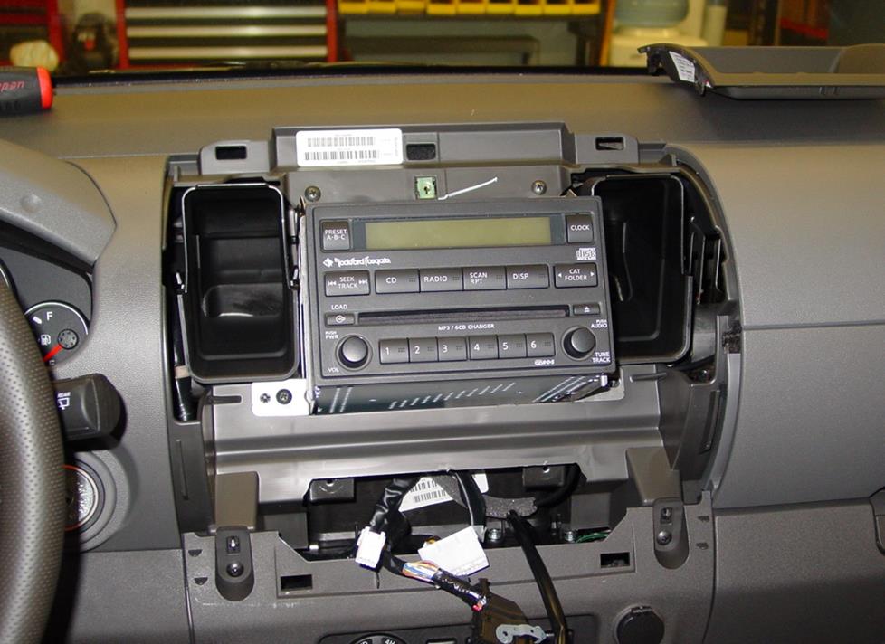 Nissan Xterra radio