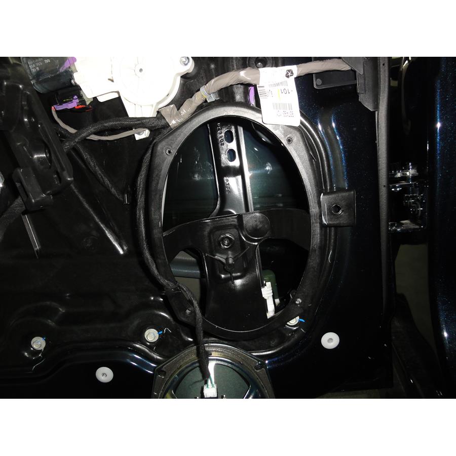2016 Dodge Journey Rear door speaker removed