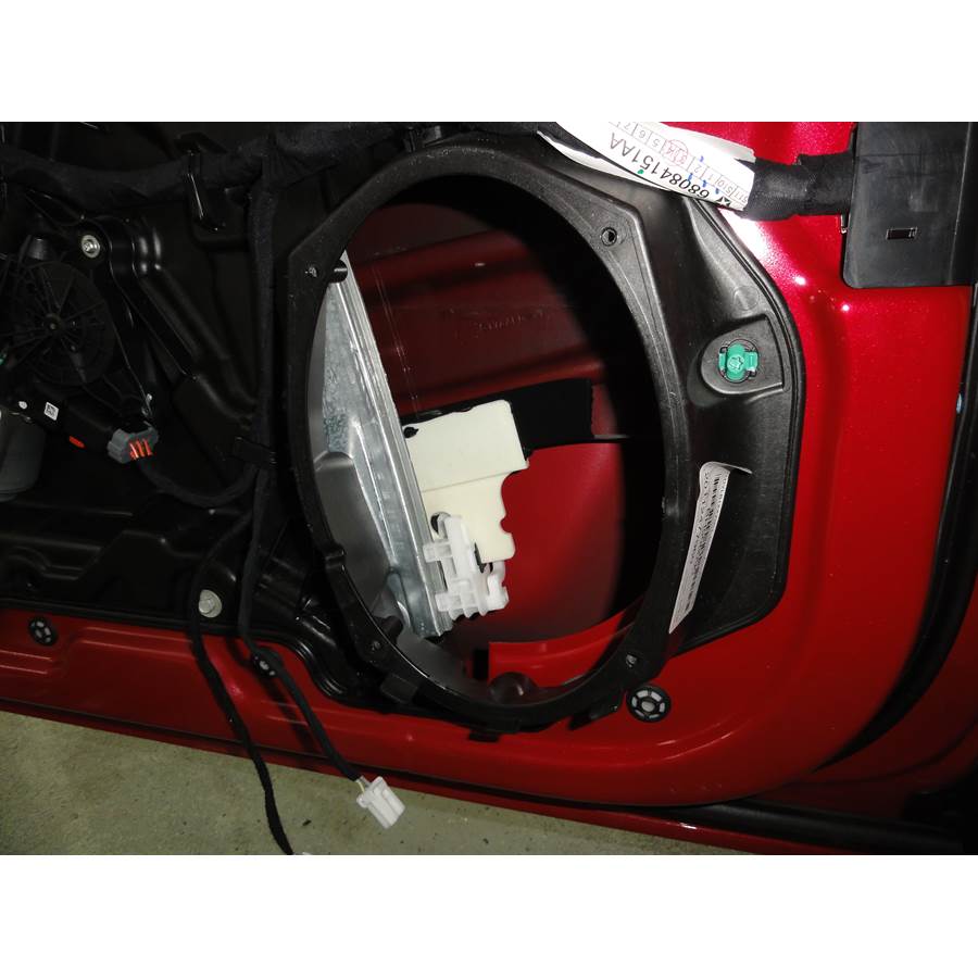 2011 Dodge Charger Front speaker removed