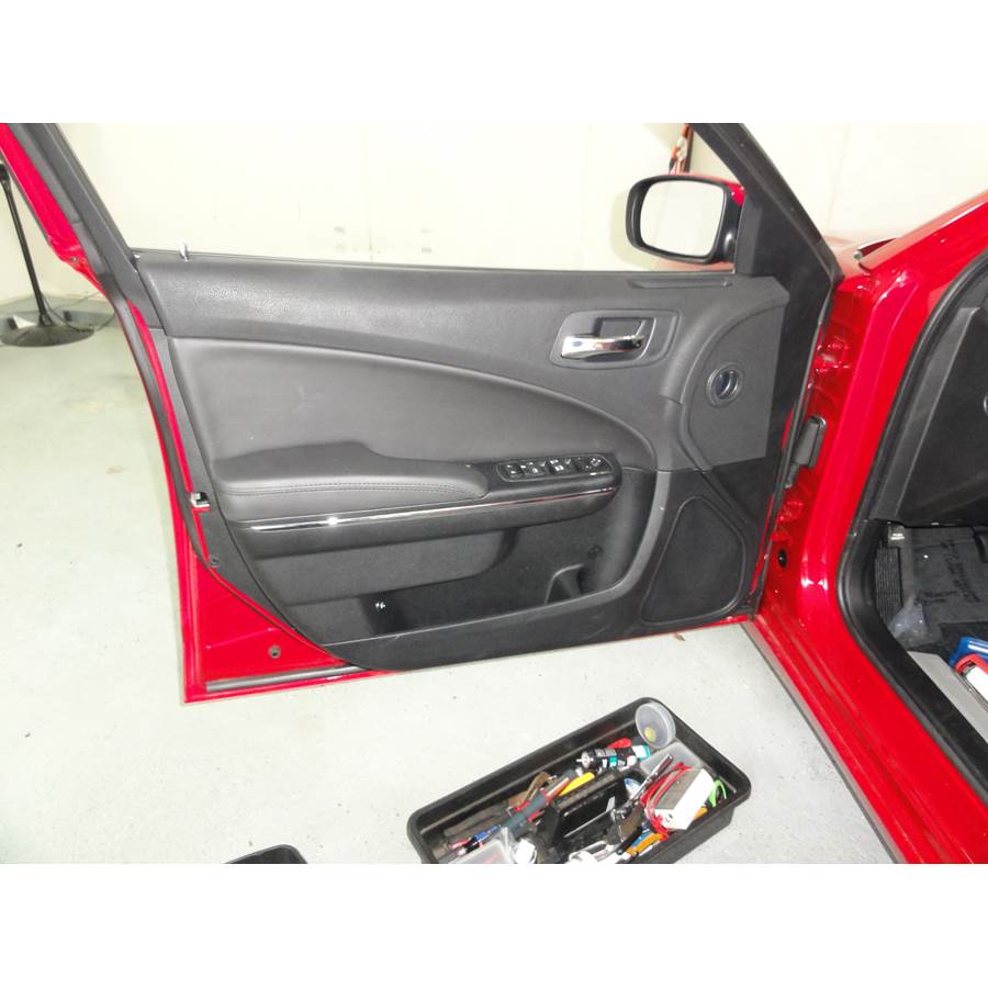 2011 Dodge Charger Front door speaker location