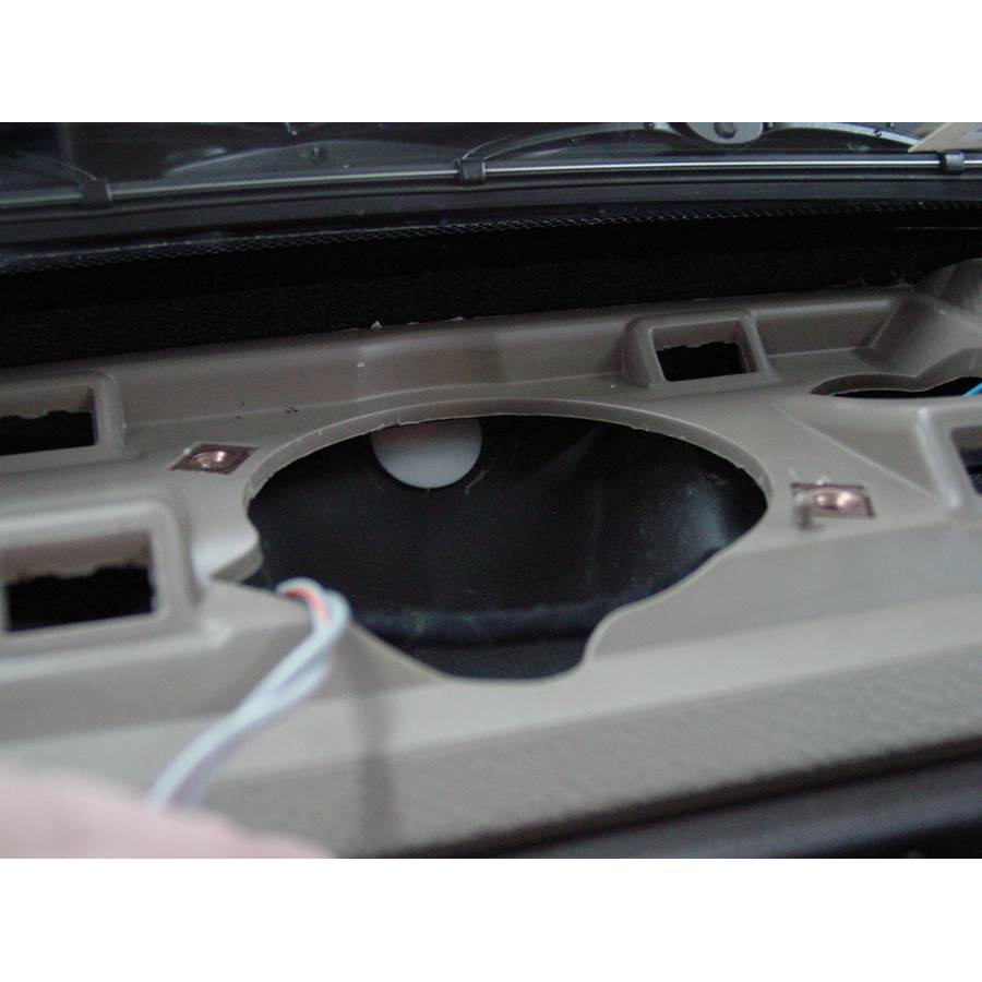 2012 Dodge Truck 1500 Center dash speaker removed
