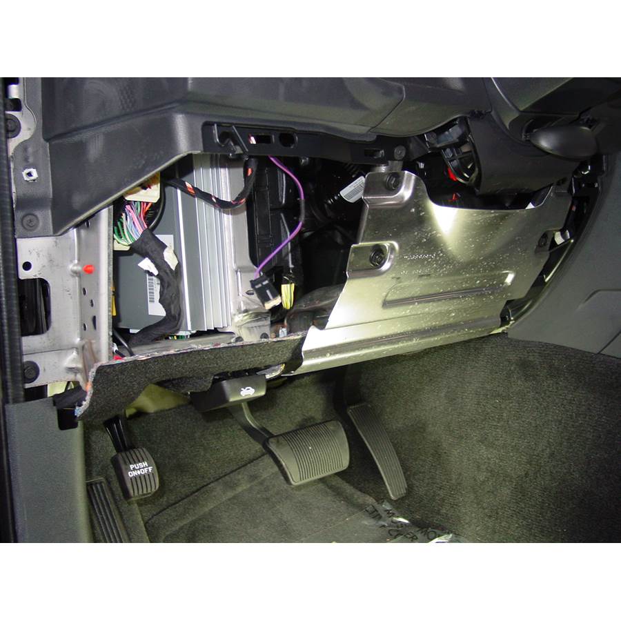 2014 Dodge Challenger Factory amplifier