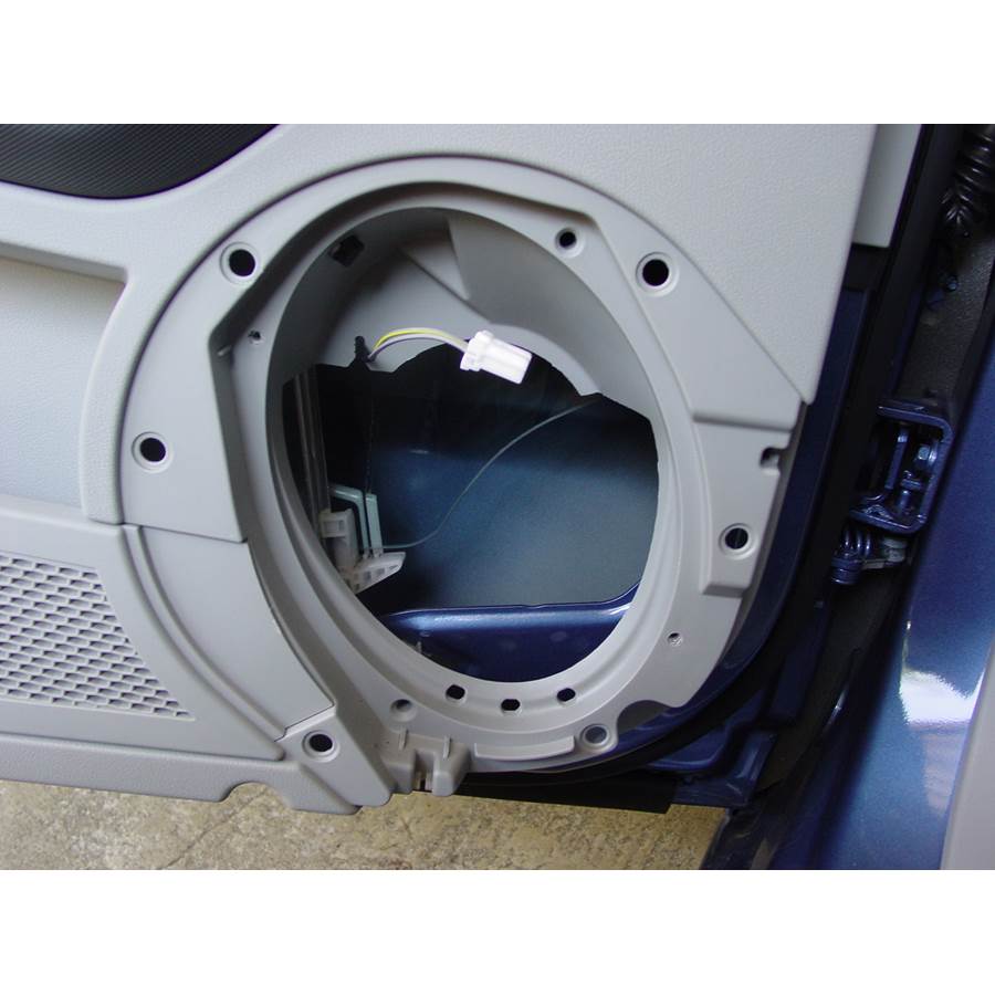 2008 Jeep Compass Front speaker removed