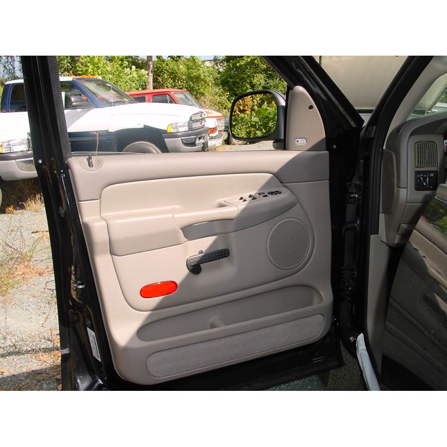 2003 Dodge Ram 3500 Front door speaker location
