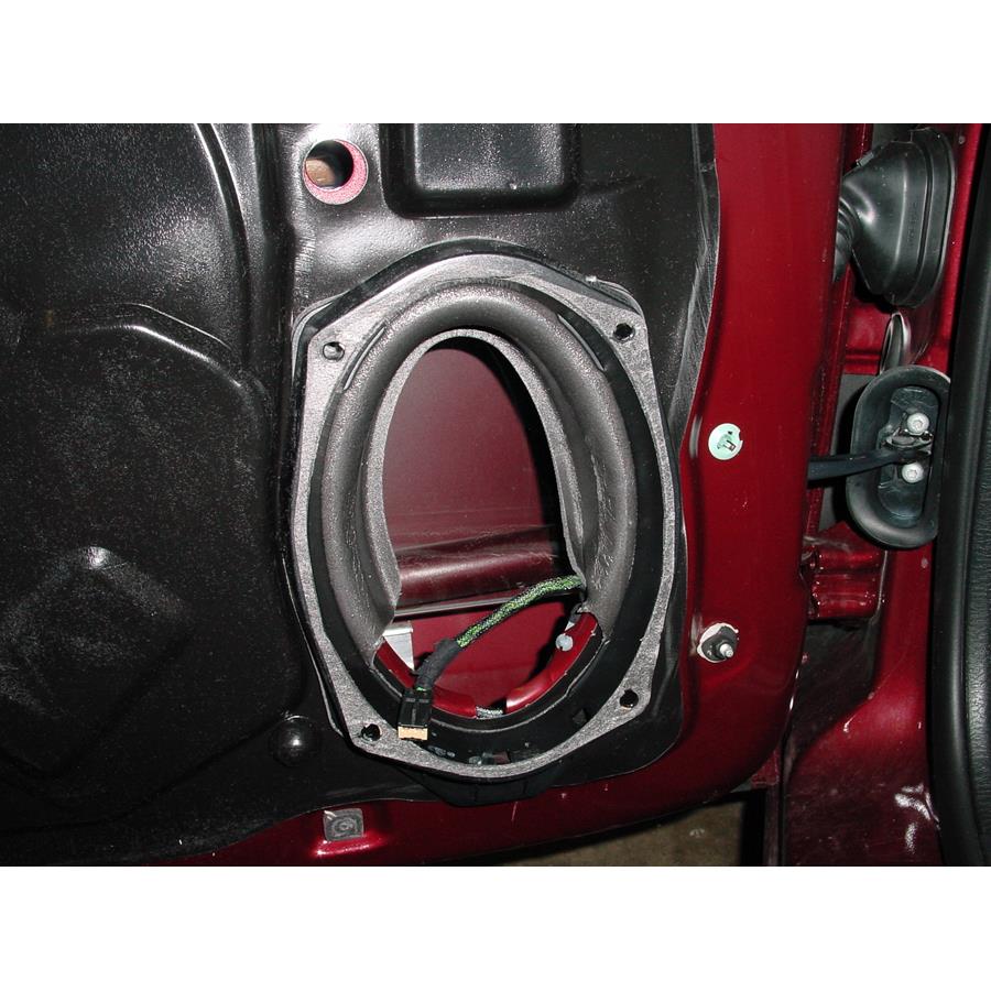 2004 Dodge Stratus Front speaker removed