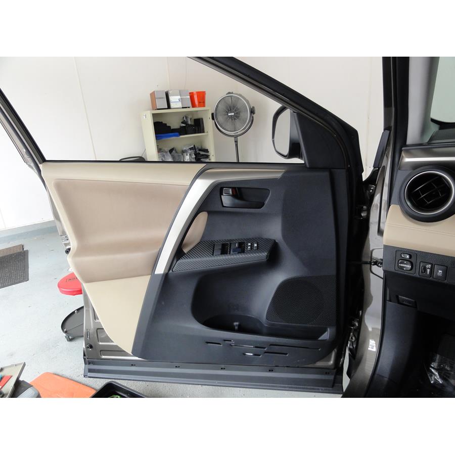 2016 Toyota RAV4 Front door speaker location