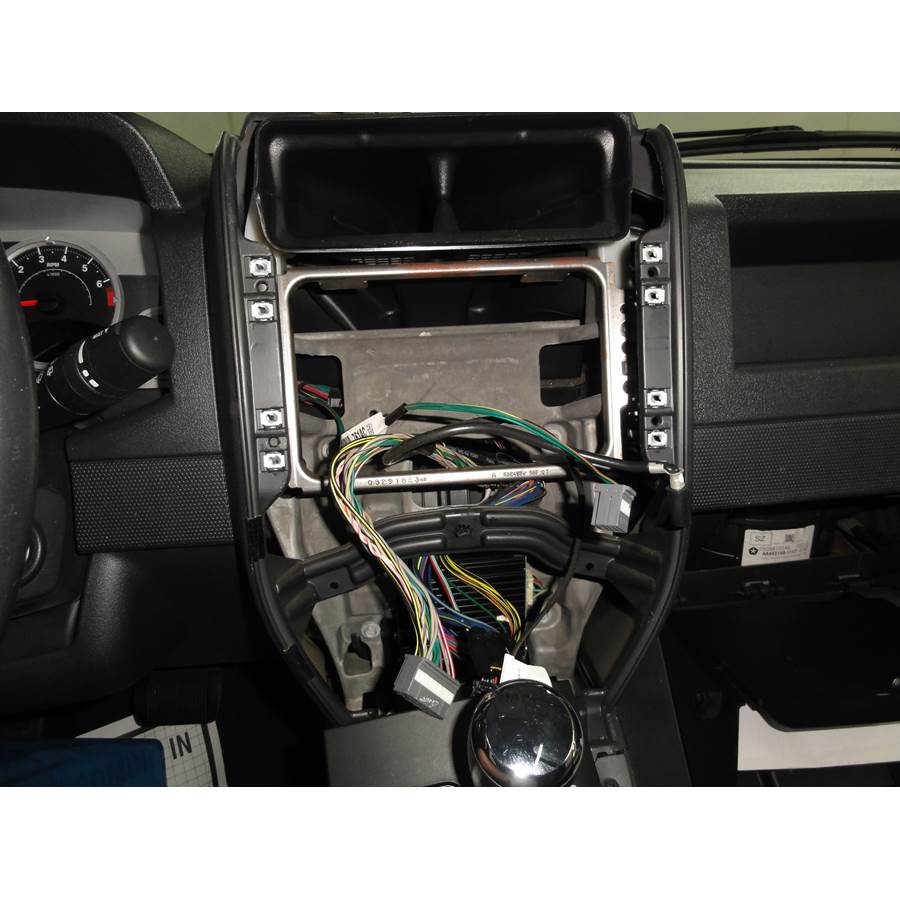 2008 Jeep Compass Factory radio removed