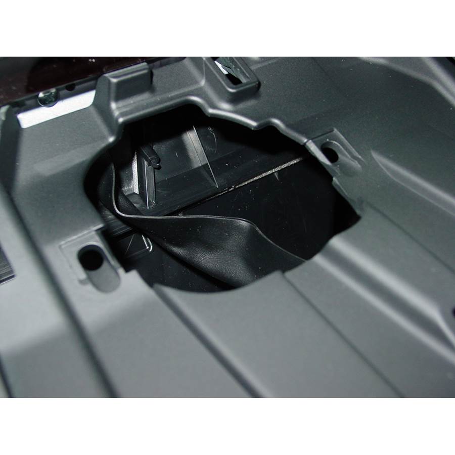 2012 Toyota Tundra Center dash speaker removed