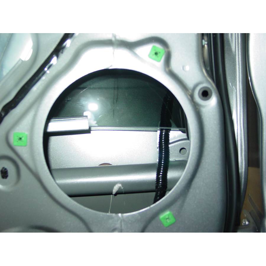 2012 Toyota Tundra Rear door speaker removed