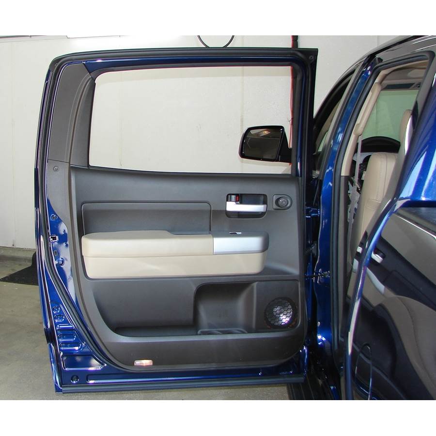 2010 Toyota Sequoia Rear door speaker location