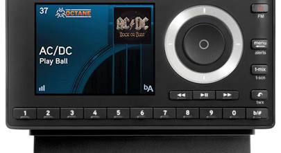 What are dock & play satellite radios?