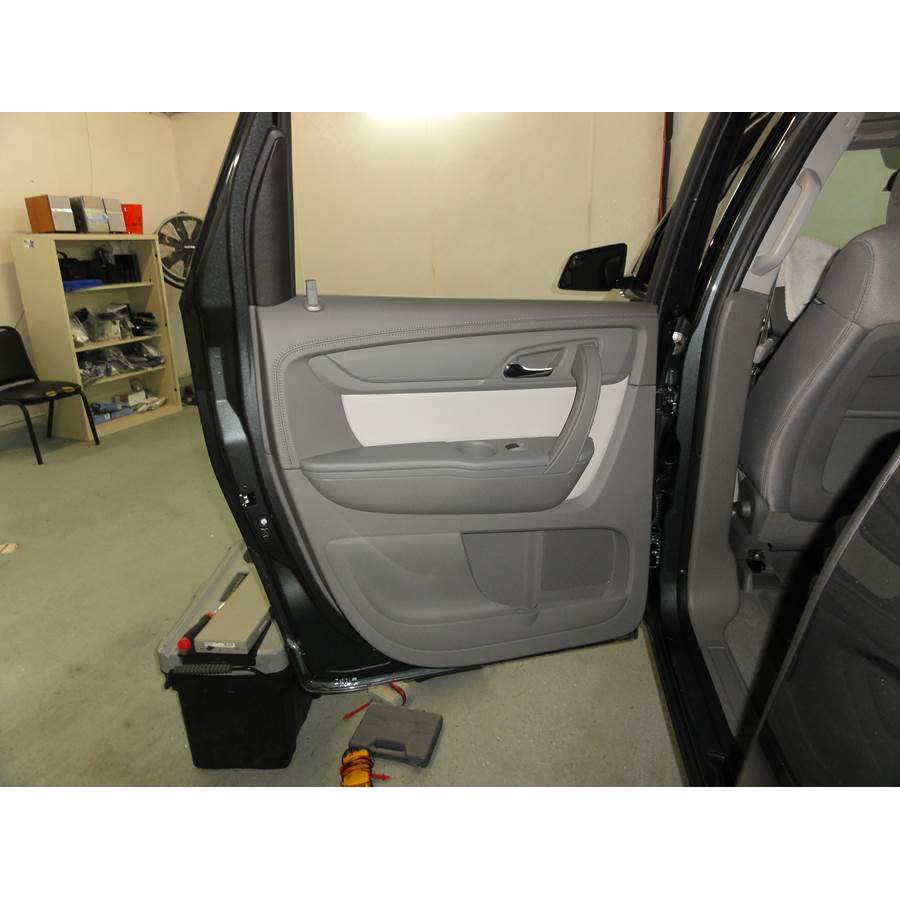 2015 GMC Acadia Rear door speaker location