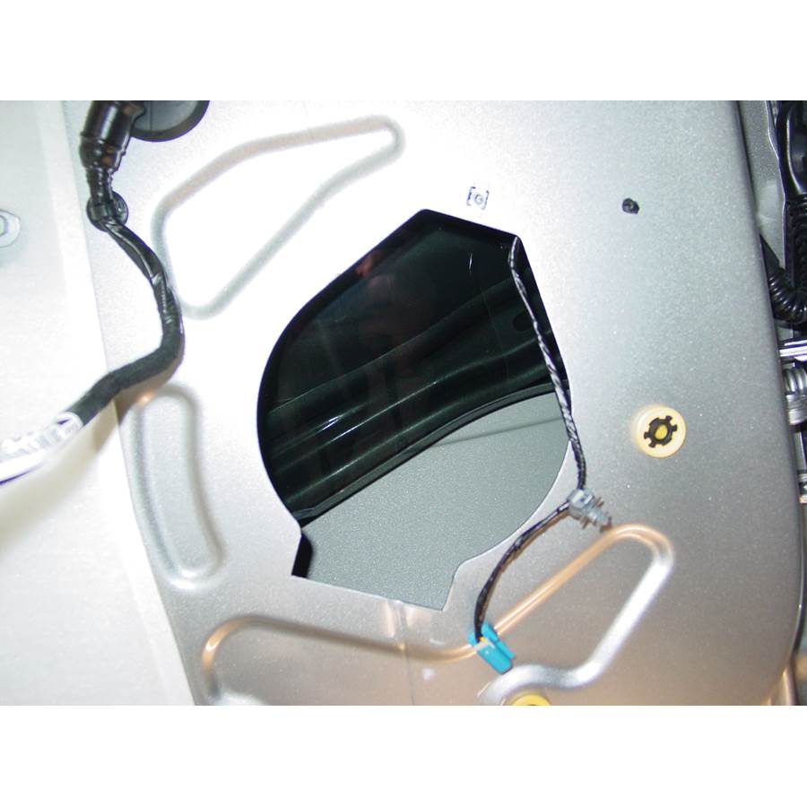 2012 Buick Enclave Rear door speaker removed