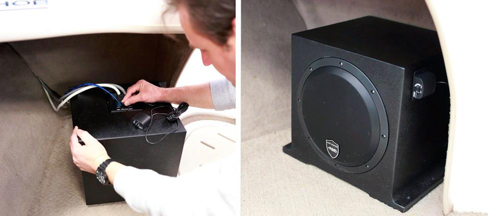 Wet Sounds powered subwoofer