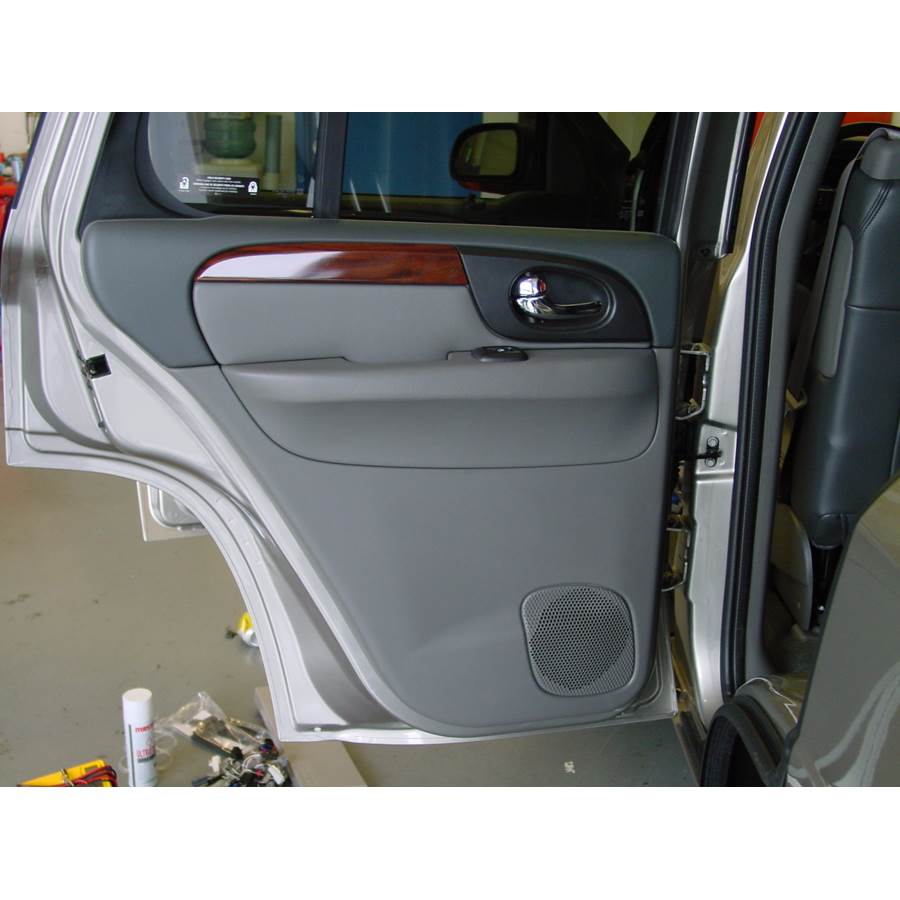 2003 GMC Envoy Rear door speaker location