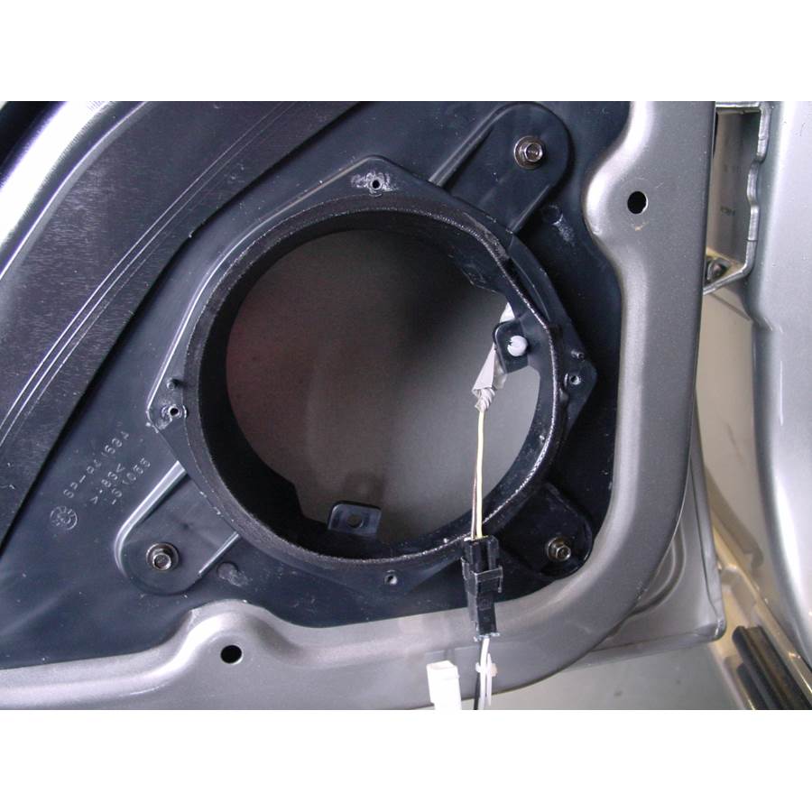 2003 GMC Envoy Rear door speaker removed