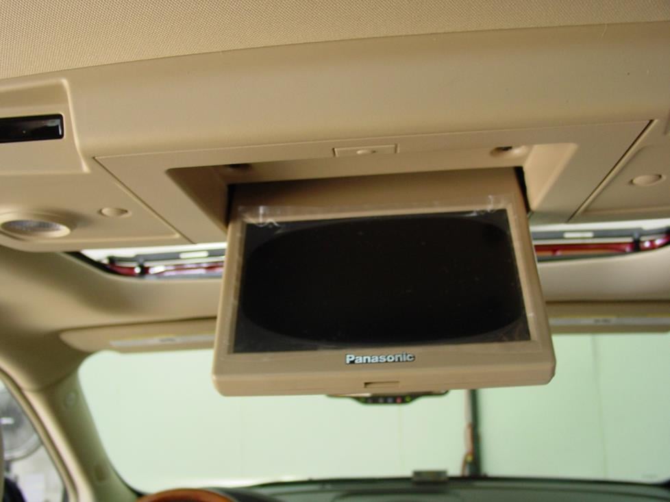 Buick Enclave rear seat video