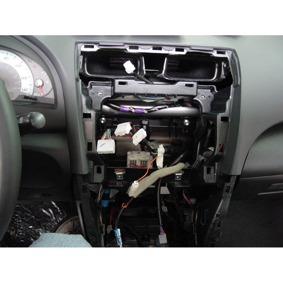 2008 Toyota Camry Hybrid Factory radio removed