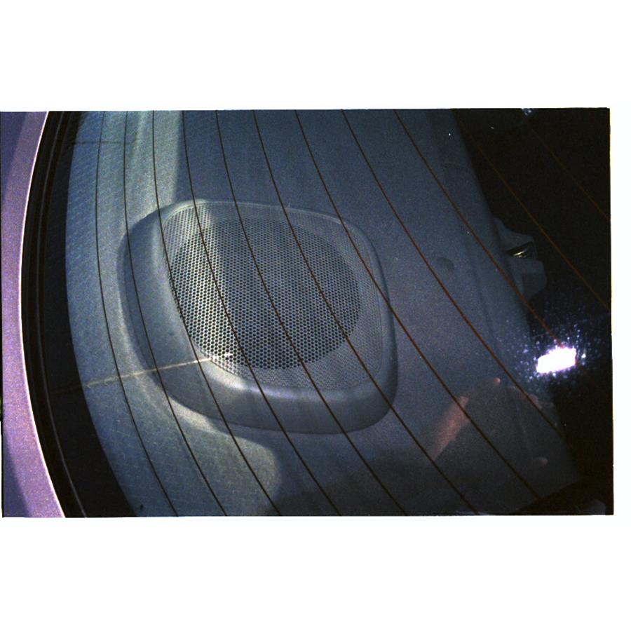 2000 Toyota Corolla Rear deck speaker location