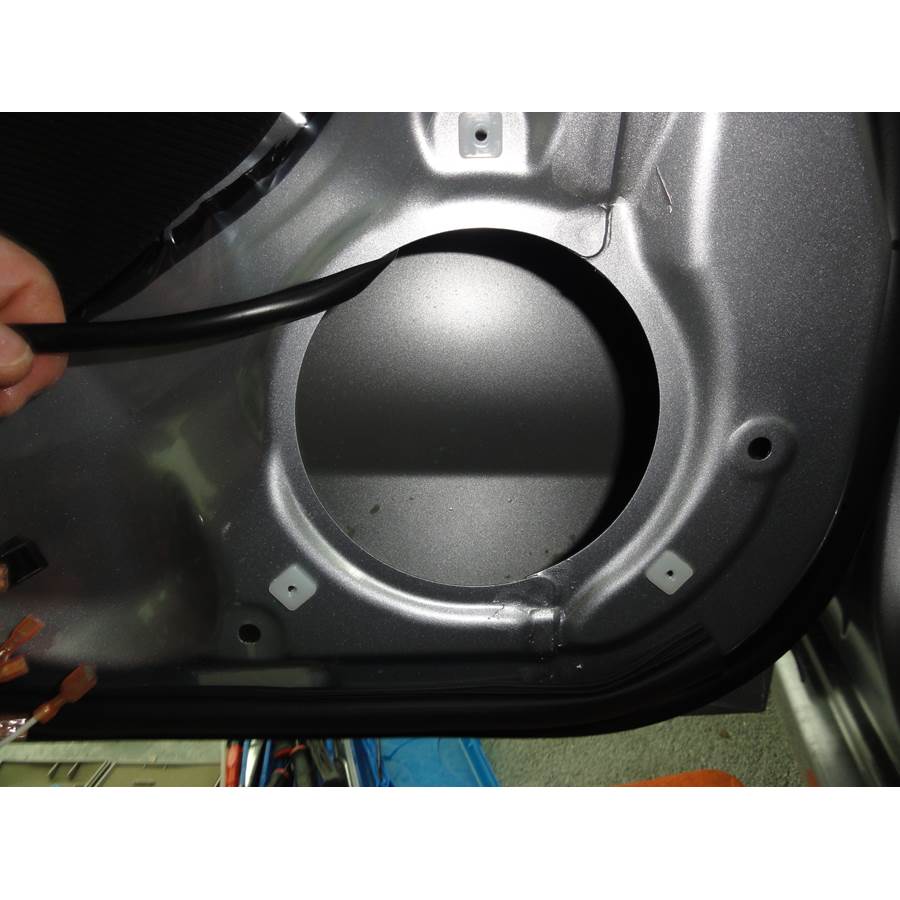 2016 Subaru Crosstrek Rear door speaker removed