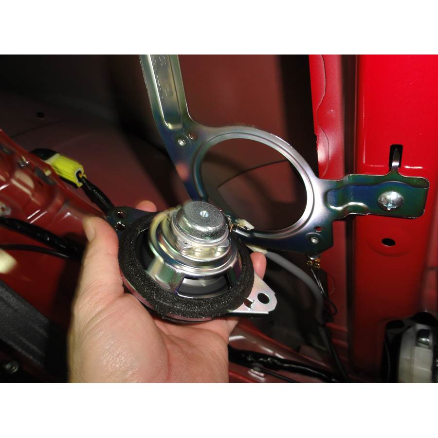 2014 Subaru BRZ Rear side panel speaker removed