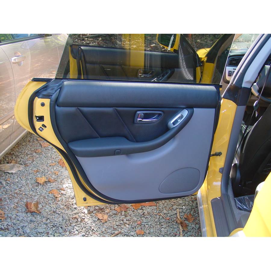 2004 Subaru Baja Rear door speaker location