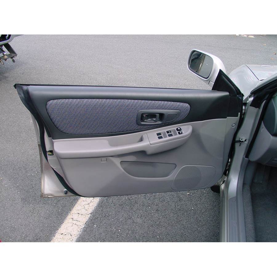 1999 Subaru Impreza L Front door speaker location