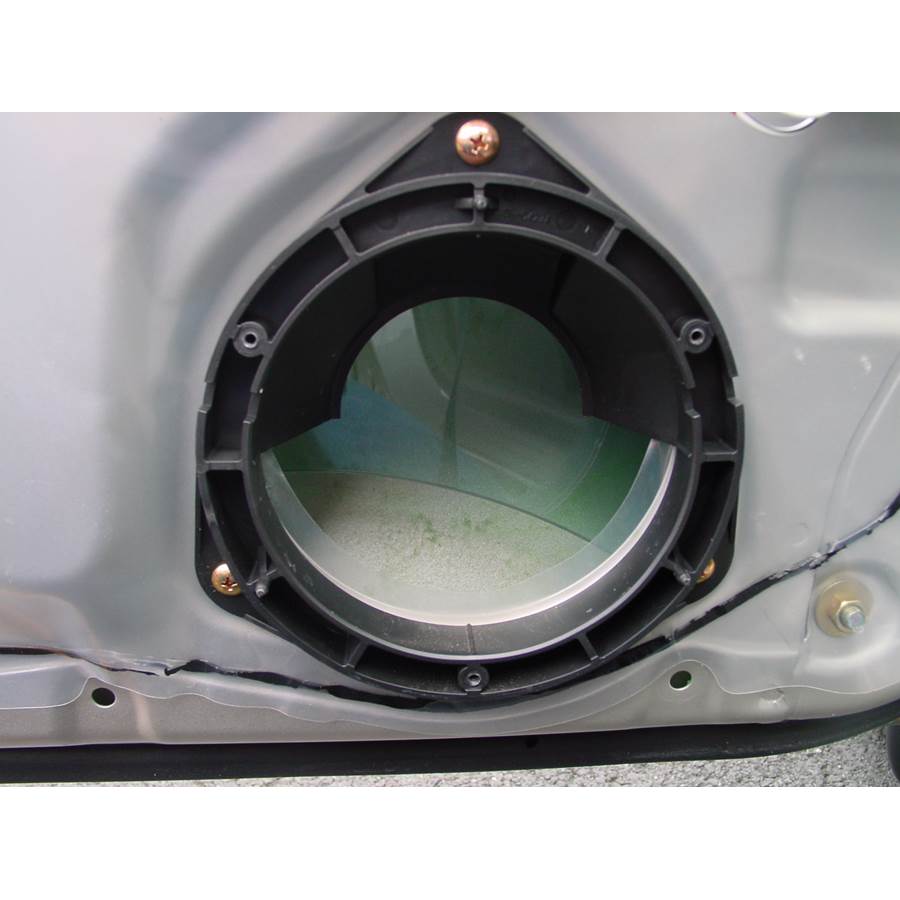 1999 Subaru Impreza L Front speaker removed