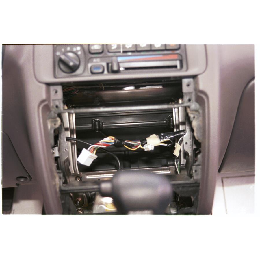 1999 Subaru Legacy Factory radio removed