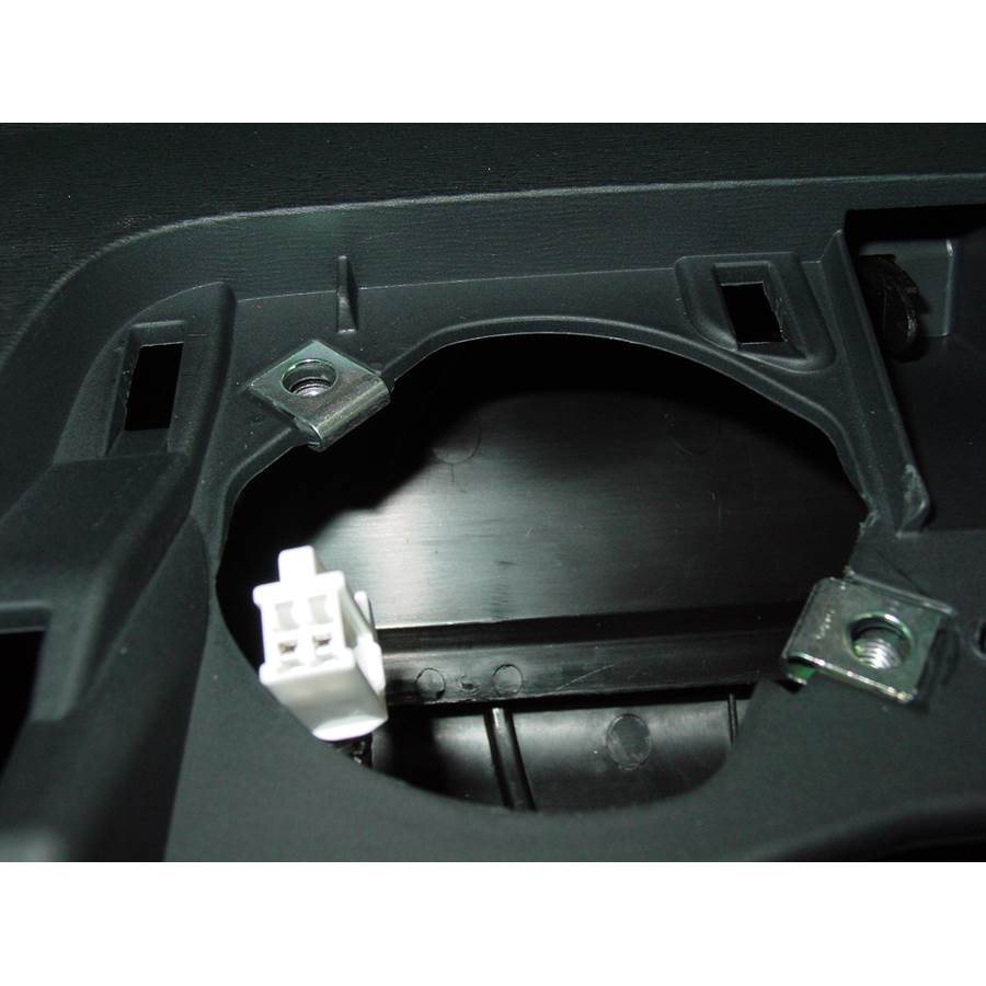 2014 Toyota Sienna Center dash speaker removed